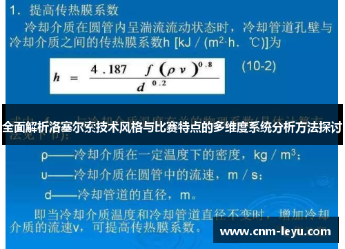 全面解析洛塞尔索技术风格与比赛特点的多维度系统分析方法探讨 全面解析洛塞尔索技术风格与比赛特点的多维度系统分析方法探讨