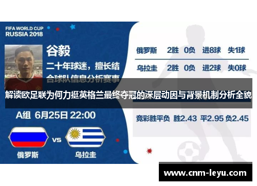 解读欧足联为何力挺英格兰最终夺冠的深层动因与背景机制分析全貌 解读欧足联为何力挺英格兰最终夺冠的深层动因与背景机制分析全貌